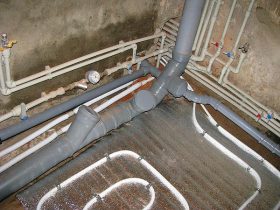 Монтаж канализационных труб в Мурино