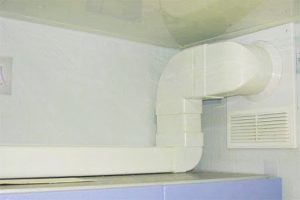 Установка воздуховода для кухонной вытяжки в Мурино
