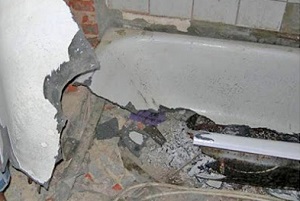Демонтаж ванны в Мурино