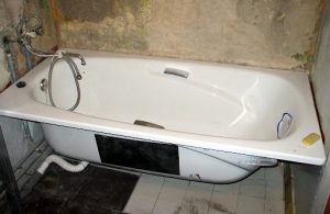 Установка стальной ванны в Мурино